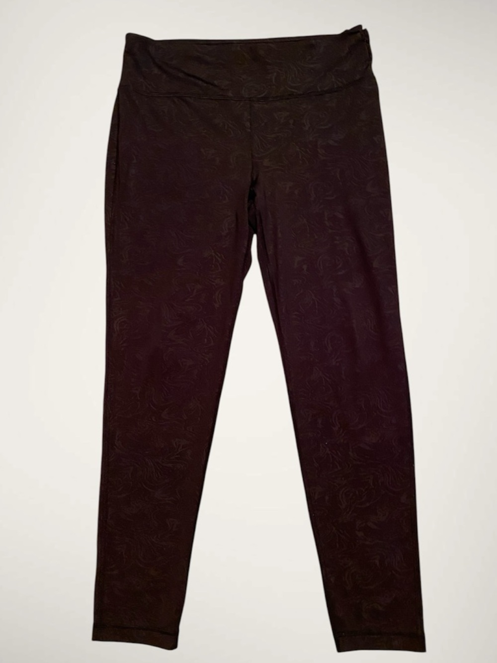 90 Degree By Reflex Black High-Waist Patterned, Cropped Leggings, XL - Picture 6 of 6